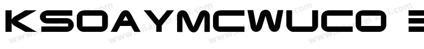 KSOAYMCWUC0 35 30字体转换